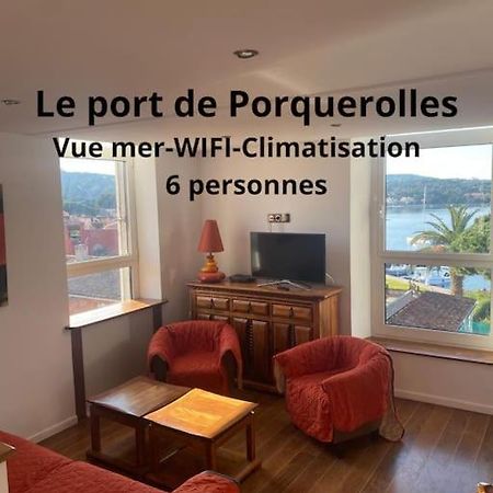 Ile De Porquerolles : T3 Climatise Vue Mer Εξωτερικό φωτογραφία